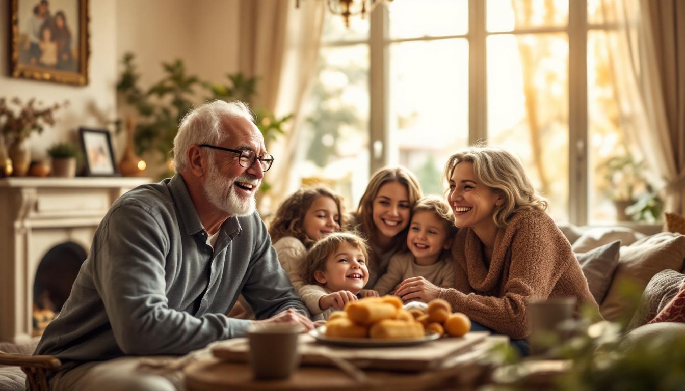 Fête des grands-pères 2026 et donation immobilière en famille