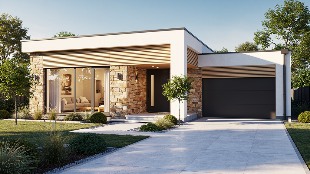 Plan de maison 100m2 avec garage : 12 modèles gratuits