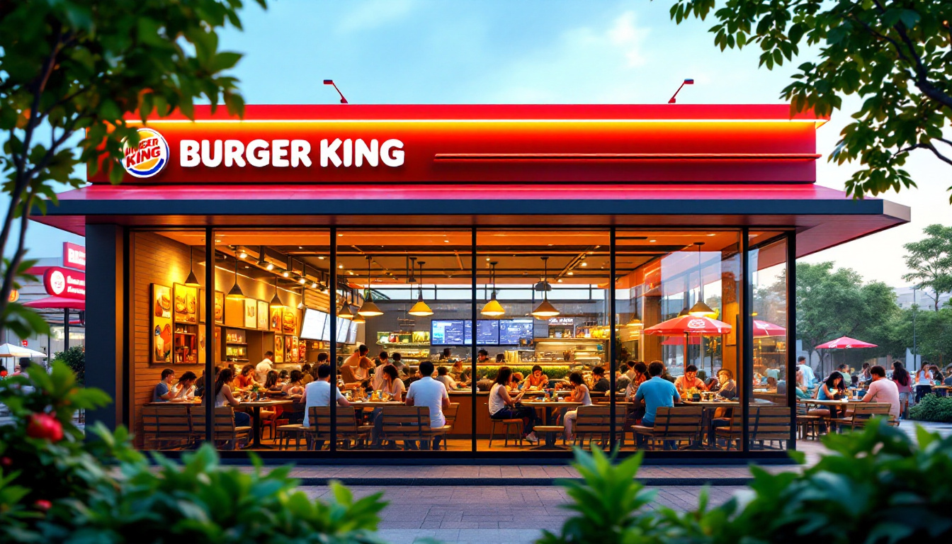 Depuis son origine Burger King transforme les zones commerciales